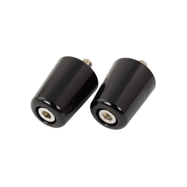 bike it Bike it alloy kawasaki flush type black bar end weights
